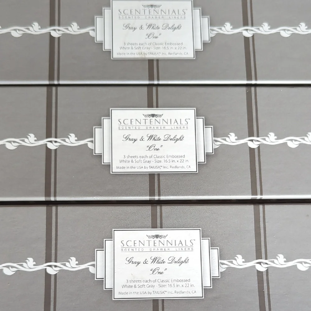 Drawer Liner Baby Powder Scent Box Set